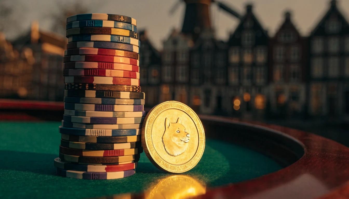 Dogecoin-casino in Nederland: controleer de vergunning