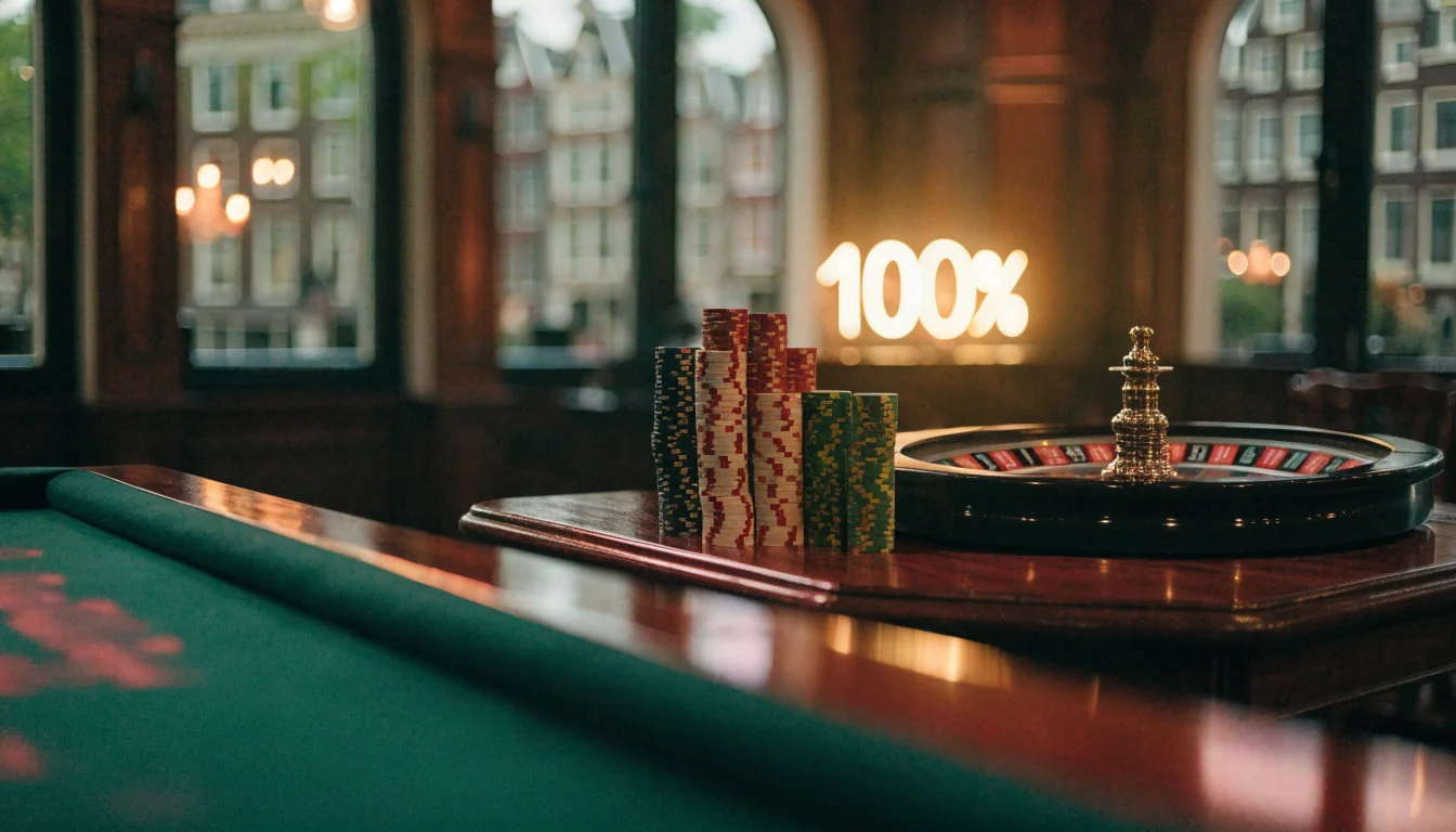 Online casino met 100% bonus: voorwaarden en uitleg